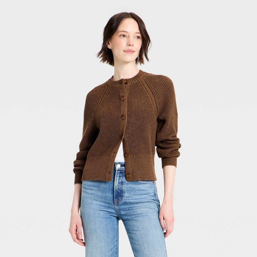 Iconic cotton cardigan — product listing photo